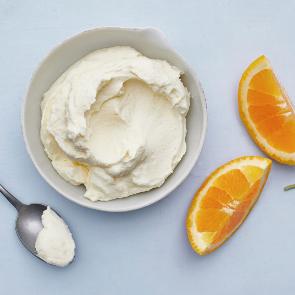 Lactose free cream cheeses