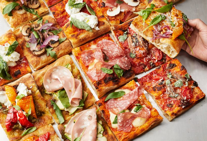 Pizza al Taglio – roomalainen levypizza