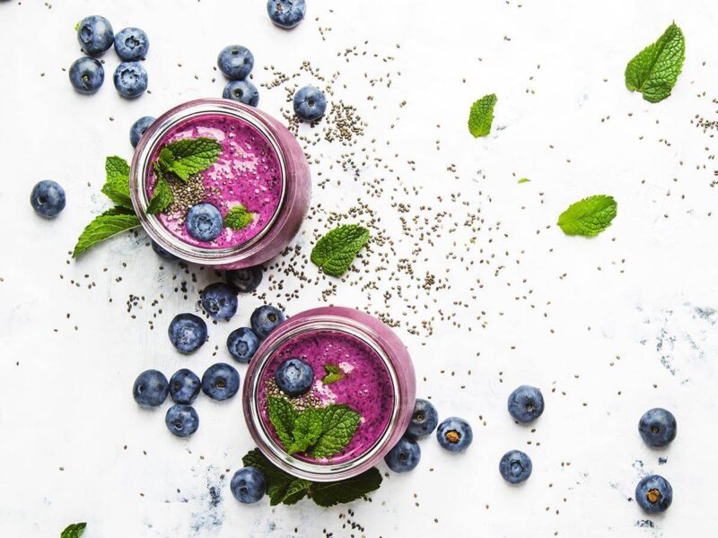 Blueberry Booster Smoothie